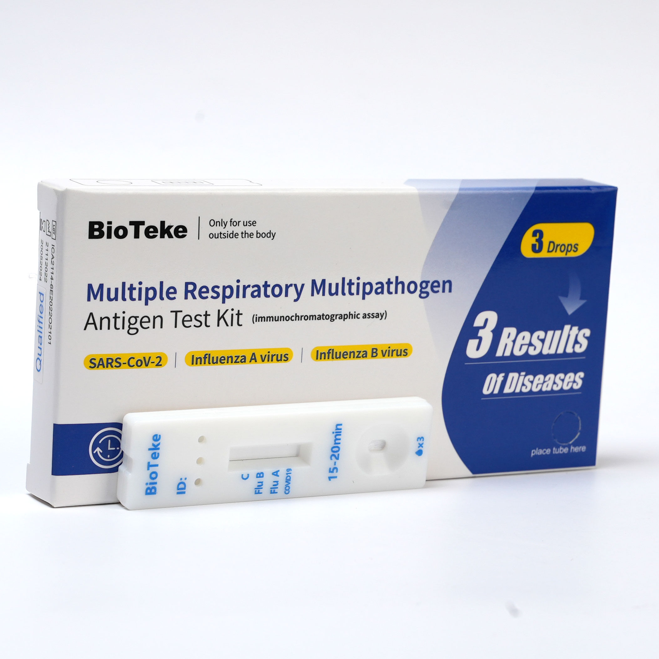 Alat Tes Cepat Antigen SARS-CoV-2 / Flu A / Flu B / RSV / ADV / MP