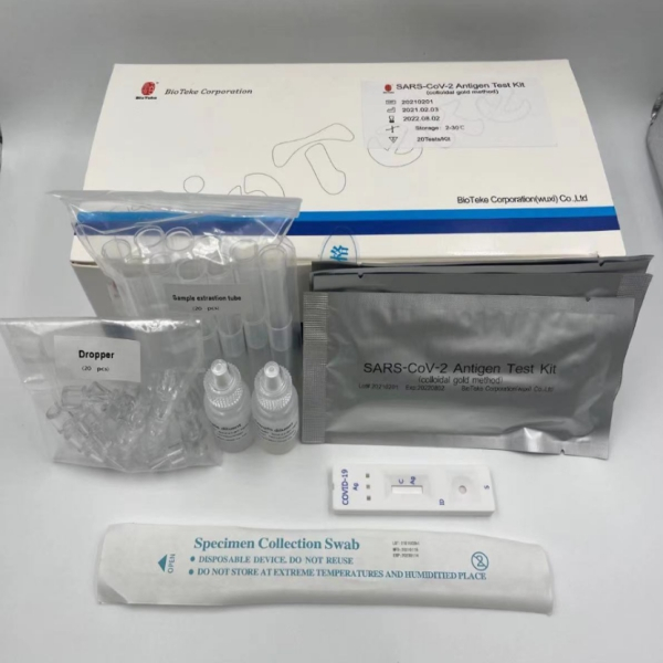  tes antigen klinik air liur langsung IgG/IgM 