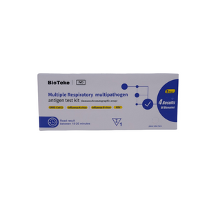 Bioteke 4 In 1 COVID-19, Flu A+B, Alat Tes Cepat Antigen RSV