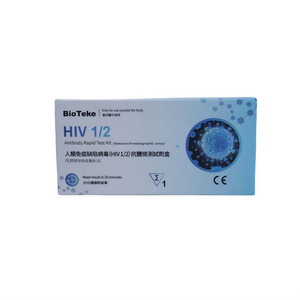 Bioteke Alat Tes Mandiri STD Tes Cepat Antibodi HIV 1/2