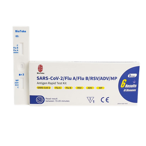 Alat Tes Cepat 6 In 1 untuk Covid, Flu A dan B, RSV, Adenovirus, Mycoplasma Pneumoniae 