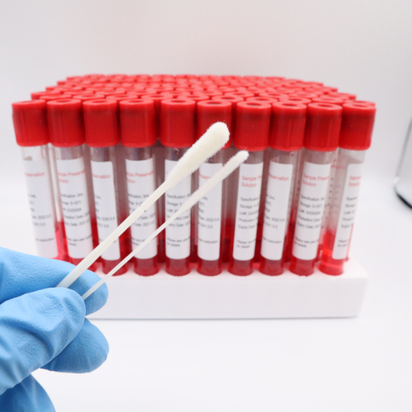 Darah Bahan PP untuk aplikasi ilmu hayati Tabung pengambilan sampel virus sekali pakai