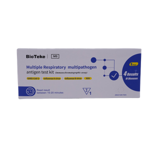 Alat Uji Antigen Multipatogen Pernapasan Ganda untuk Covid Flu Rsv (Uji Imunokromatografi)