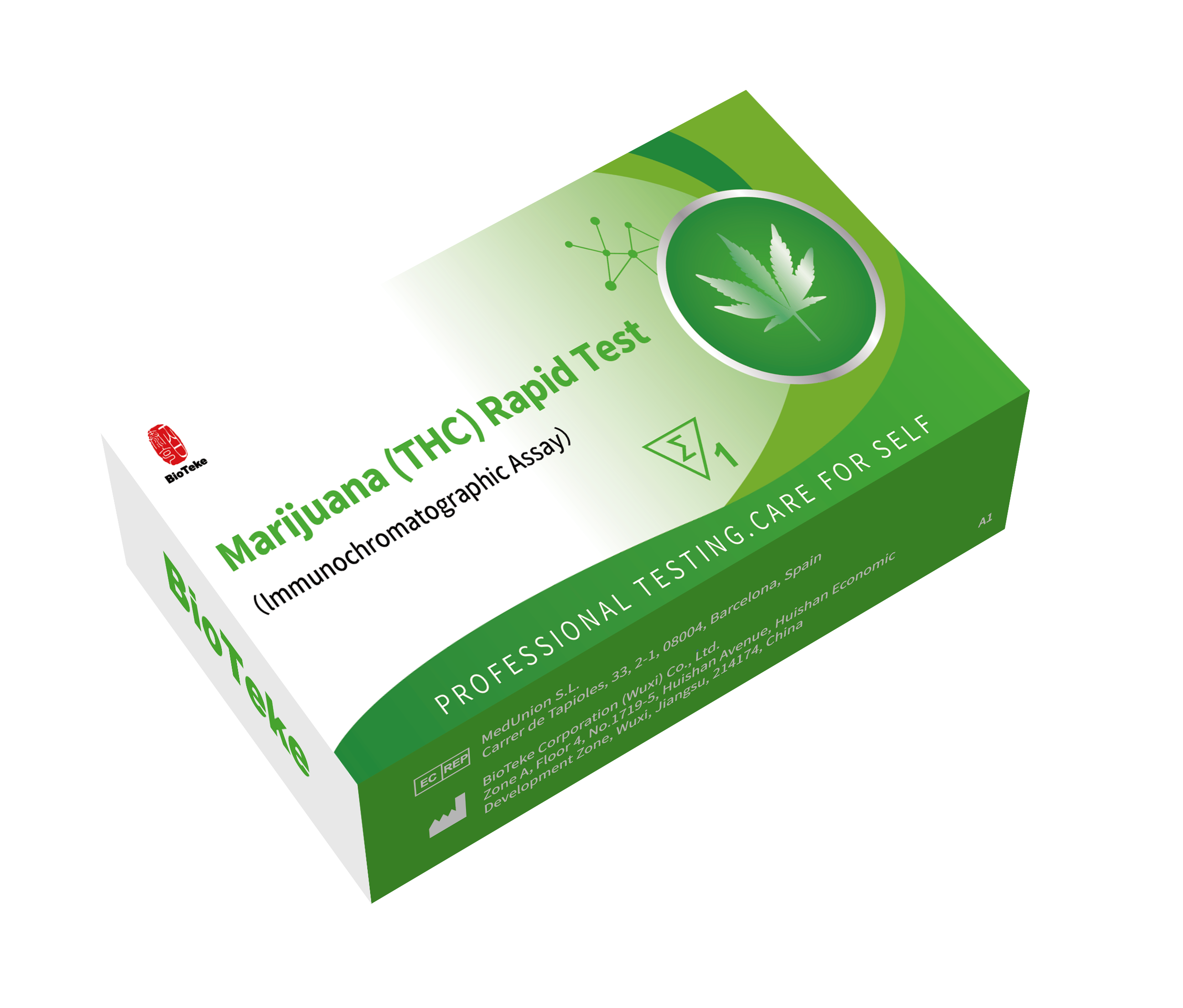 Luar biasa !Bioteke Meluncurkan Alat Tes THC Ganja Cepat Baru